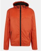 Blouson coupe-vent Maway Trans orange