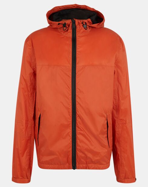 Blouson coupe-vent Maway Trans orange