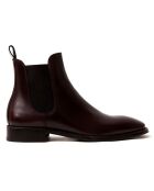 Chelsea Boots en Cuir marron foncé