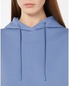 Sweat à capuche en Coton Bio Bahut bleu moyen