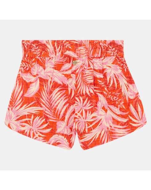 Short court Palmier rouge