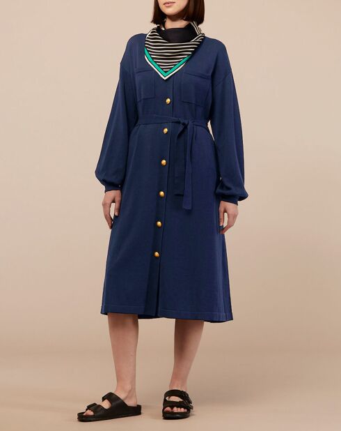 Robe  Abel bleu marine