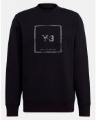 Sweat Logo Y3 noir