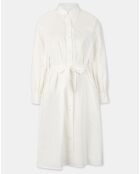 Robe en Coton popeline Bio Candide blanche