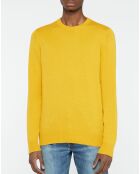 Pull en Laine mélangée Tulcach Blend jaune