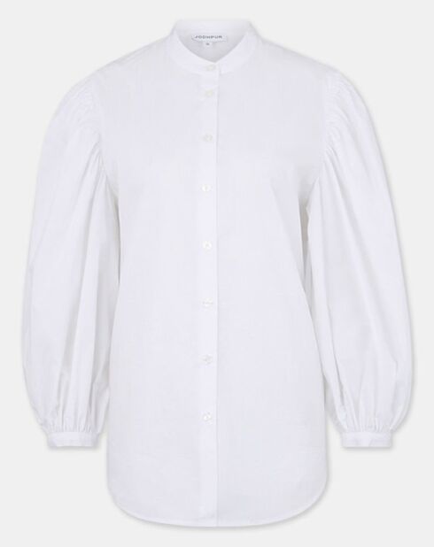 Weißes Pawel Baumwollhemd