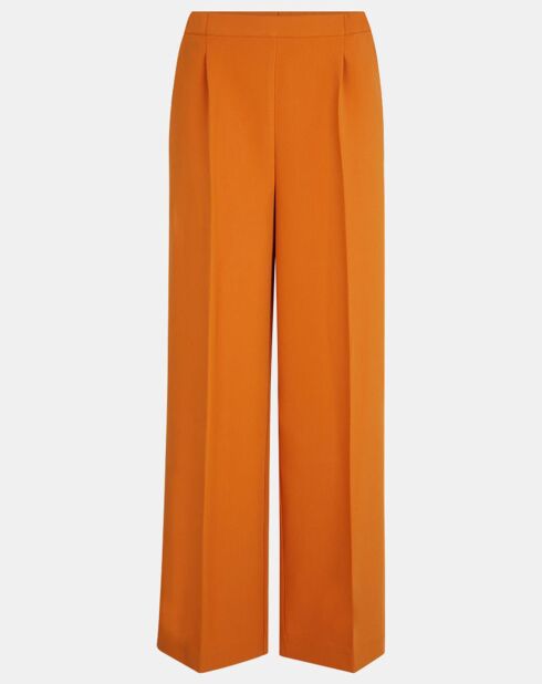 Pantalon large Pierrot Pol orange