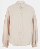 Chemise  Manica beige