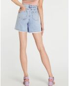 Short en Jean Aya bleu denim
