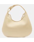 Sac à main en Cuir Pegasus beige - 22x40x3 cm