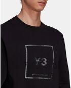 Sweat Logo Y3 noir