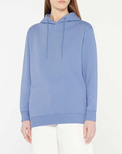 Sweat à capuche en Coton Bio Bahut bleu moyen