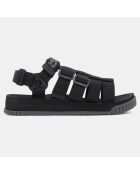 Sandales Rally noir/gris