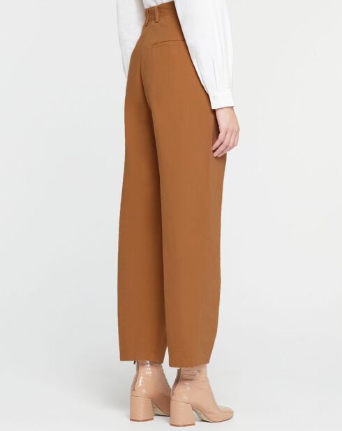Pantalon Piega Canvas marron clair
