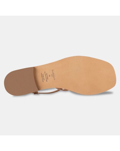 Sandales en Cuir Izia camel