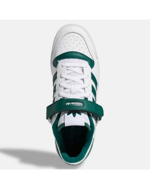 Baskets en Cuir Forum Low blanc/vert