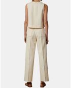 Pantalon Harry crème