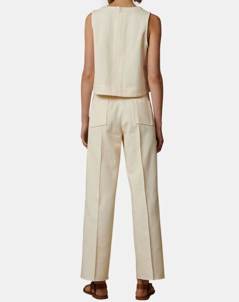Pantalon Harry crème