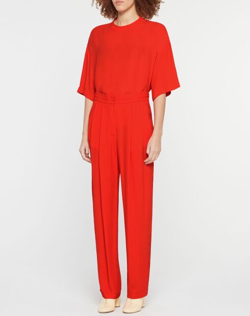 Jogging Doppia Georgette orange