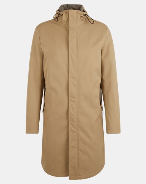 Parka mi-longue Marain Rain beige