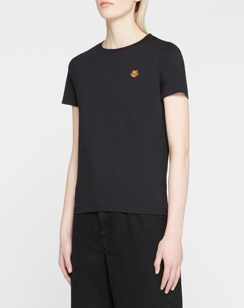 T-Shirt Tiger Crest Classic noir