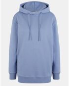 Sweat à capuche en Coton Bio Bahut bleu moyen