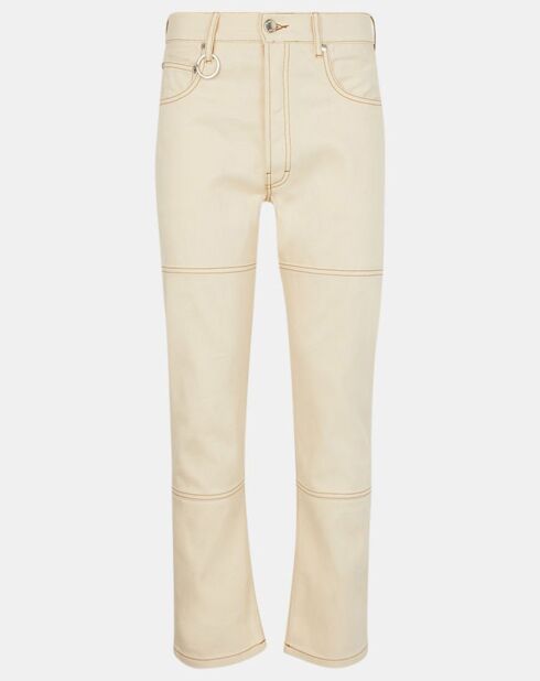 Jean droit Corner écru