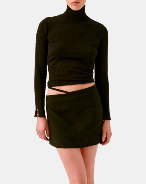 Falda Hermine negra