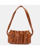 Sac à main en Cuir Vague Vinta marron 15x25x6 cm