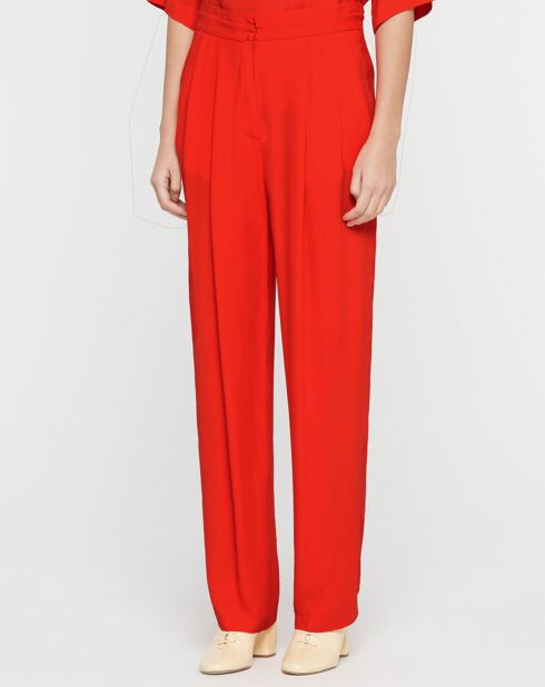 Jogging Doppia Georgette orange