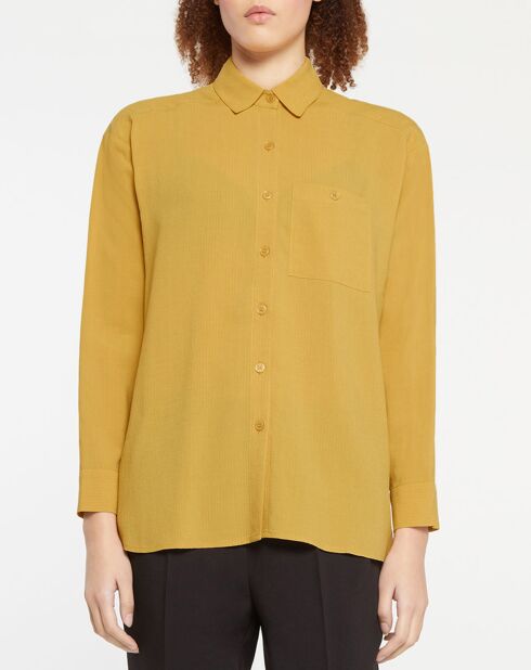 Licht kaki hemd van Paros