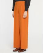 Pantalon large Pierrot Pol orange