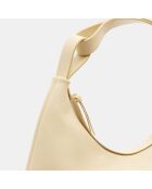 Sac à main en Cuir Pegasus beige - 22x40x3 cm