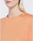 T-Shirt en Coton stretch Arold orange clair