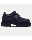 Derbies en Cuir noires - Talon 5 cm