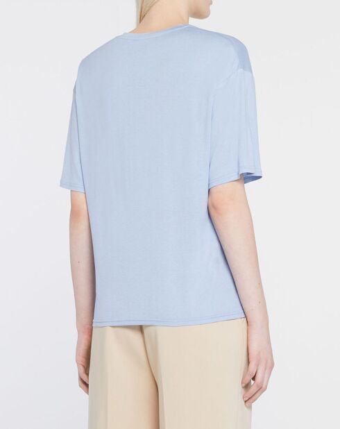 T-Shirt en Coton stretch Arold bleu clair