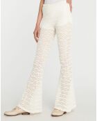 Pantalon Poe écru