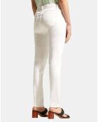 Jean en Coton Bio Lslim blanc