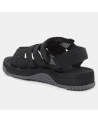 Sandales Rally noir/gris