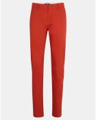 Pantalon chino Regular Fit Kutdroit orange foncé