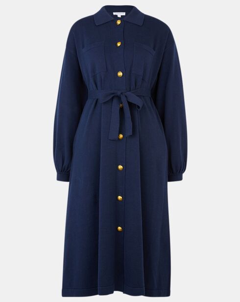 Robe  Abel bleu marine