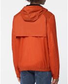 Blouson coupe-vent Maway Trans orange