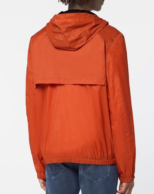 Blouson coupe-vent Maway Trans orange