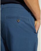 Pantalon chino Regular Fit Kutdroit bleu/gris