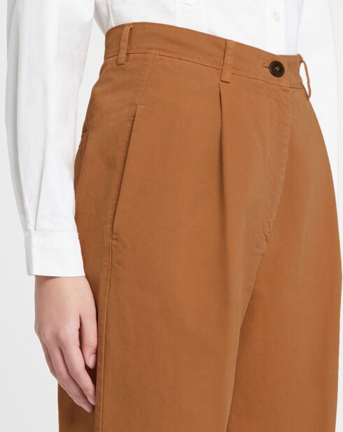 Pantalon Piega Canvas marron clair