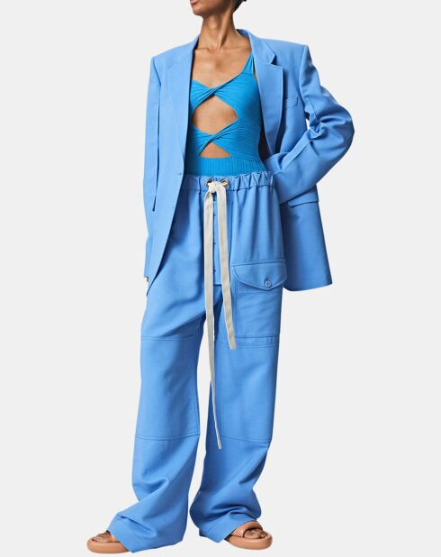 Veste en Twill Tailoring bleue