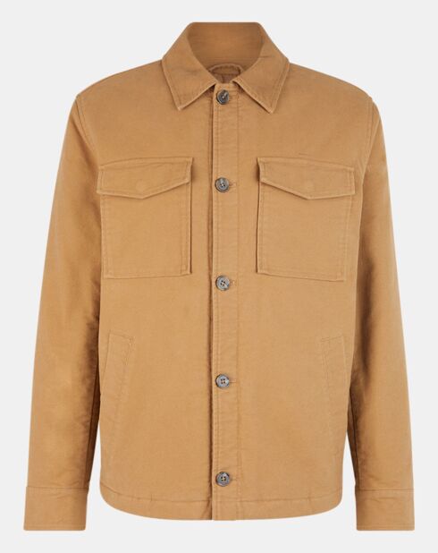 Veste Maskin Moleskin camel