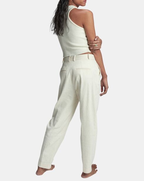 Pantalon Houdart écru