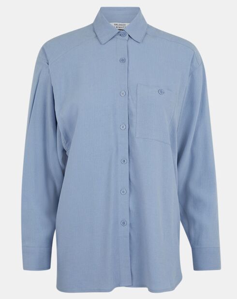 Chemise Paros bleu moyen