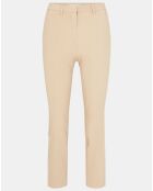 Pantalon à pinces Amini beige